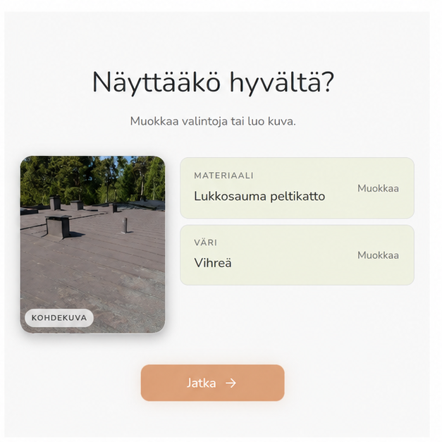 Mitä ovat yleisimmät satulakattotyypit?